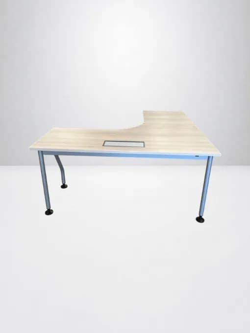 Bureau Samas 160 × 160 cm – Couleur chêne — vue 2