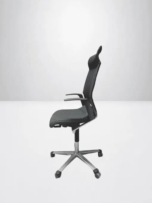 Fauteuil direction Wilkhahn Modus 274 finition cuir — vue 4