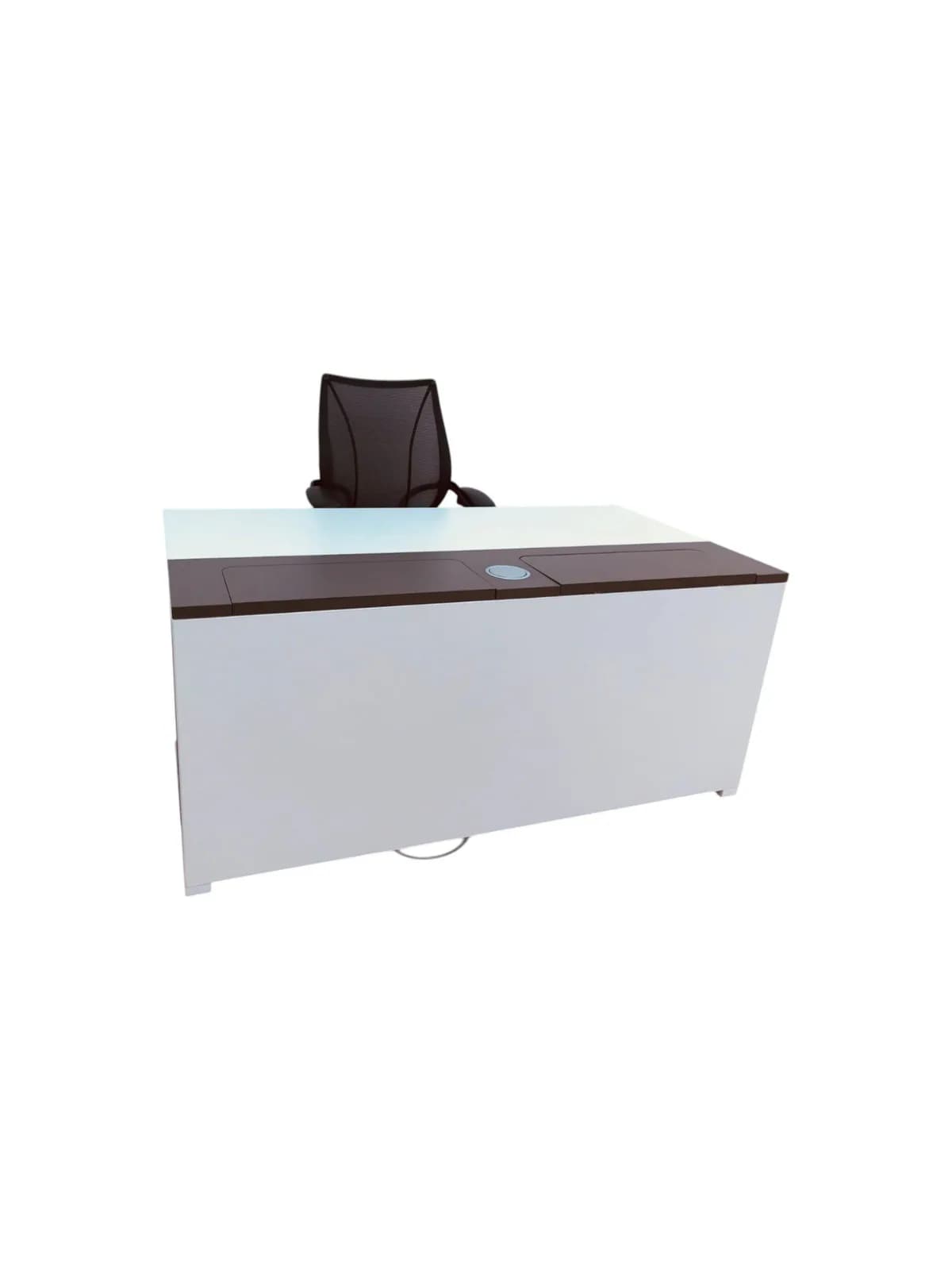 Bureau avec écran escamotable — vue 2