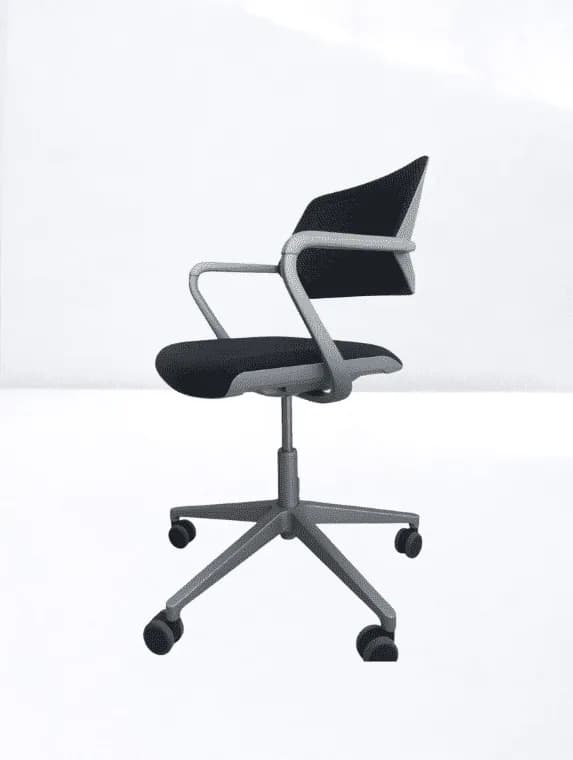 Chaise roulette Steelcase Qivi visiteur conférence