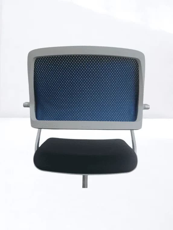 Chaise roulette Steelcase Qivi visiteur conférence — vue 4