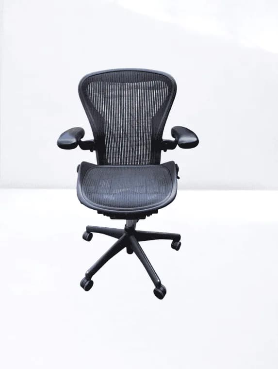 Fauteuil  ergonomique Herman Miller Aeron – Taille B – Sans support lombaire