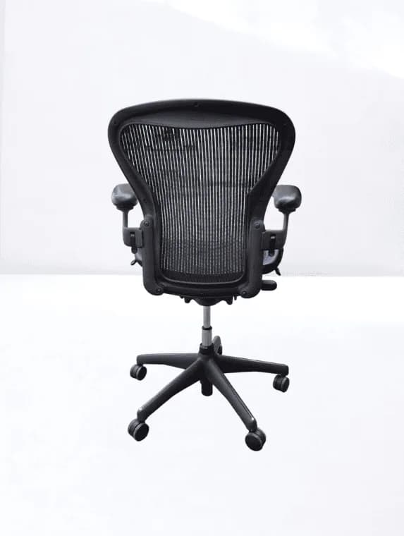 Fauteuil  ergonomique Herman Miller Aeron – Taille B – Sans support lombaire — vue 4