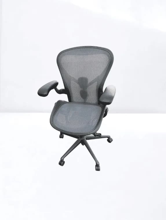 Fauteuil ergonomique Herman Miller Aeron Remastered – Taille B – Avec soutien lombaire — vue 2
