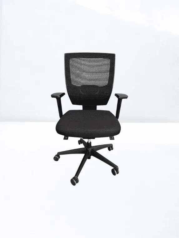 Fauteuil de bureau Vegas noir résille