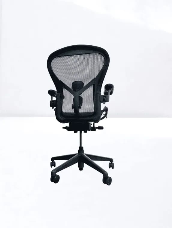 Fauteuil ergonomique Herman Miller Aeron Remastered – Taille B – Avec soutien lombaire — vue 4