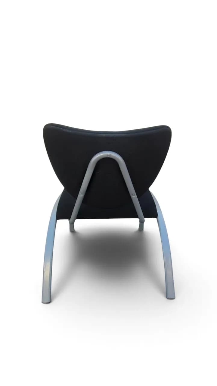 Fauteuil d’accueil AINHOA SMILE By SOKOA Noir — vue 3
