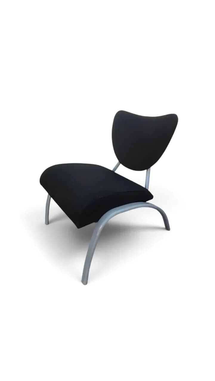 Fauteuil d’accueil AINHOA SMILE By SOKOA Noir