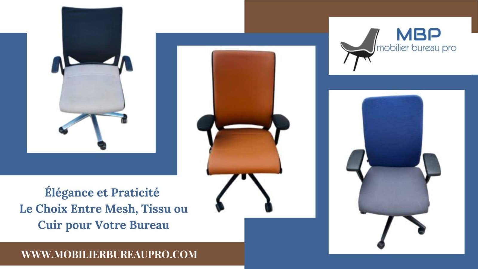 Évolution des Matériaux dans le Mobilier de Bureau Professionnel Du Cuir au Mesh, une Révolution du Confort et de la Durabilité