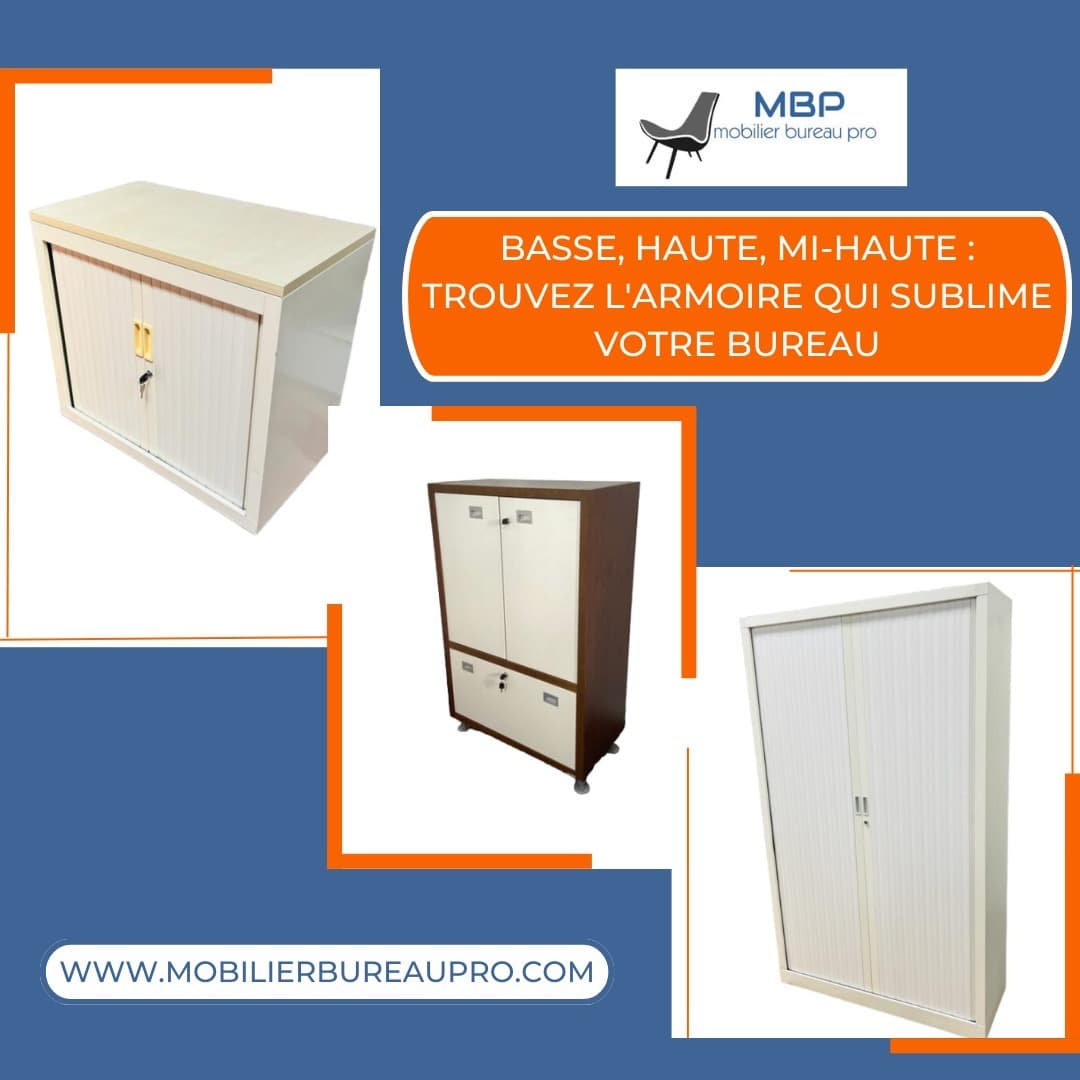L’armoire de bureau pro : Le secret d’un espace de travail organisé et élégant