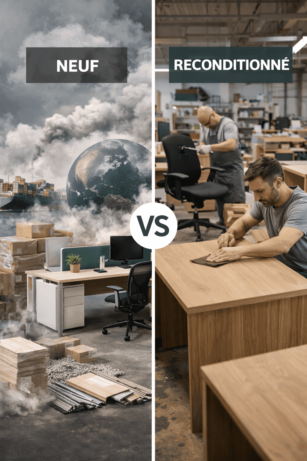 Reconditionné vs neuf : quel est le vrai impact environnemental ?