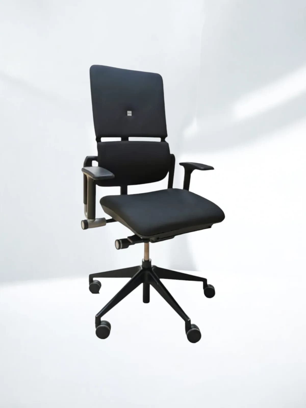 Chaise Steelcase please 2 double dossier noir Chaise Steelcase please 2 double dossier noir