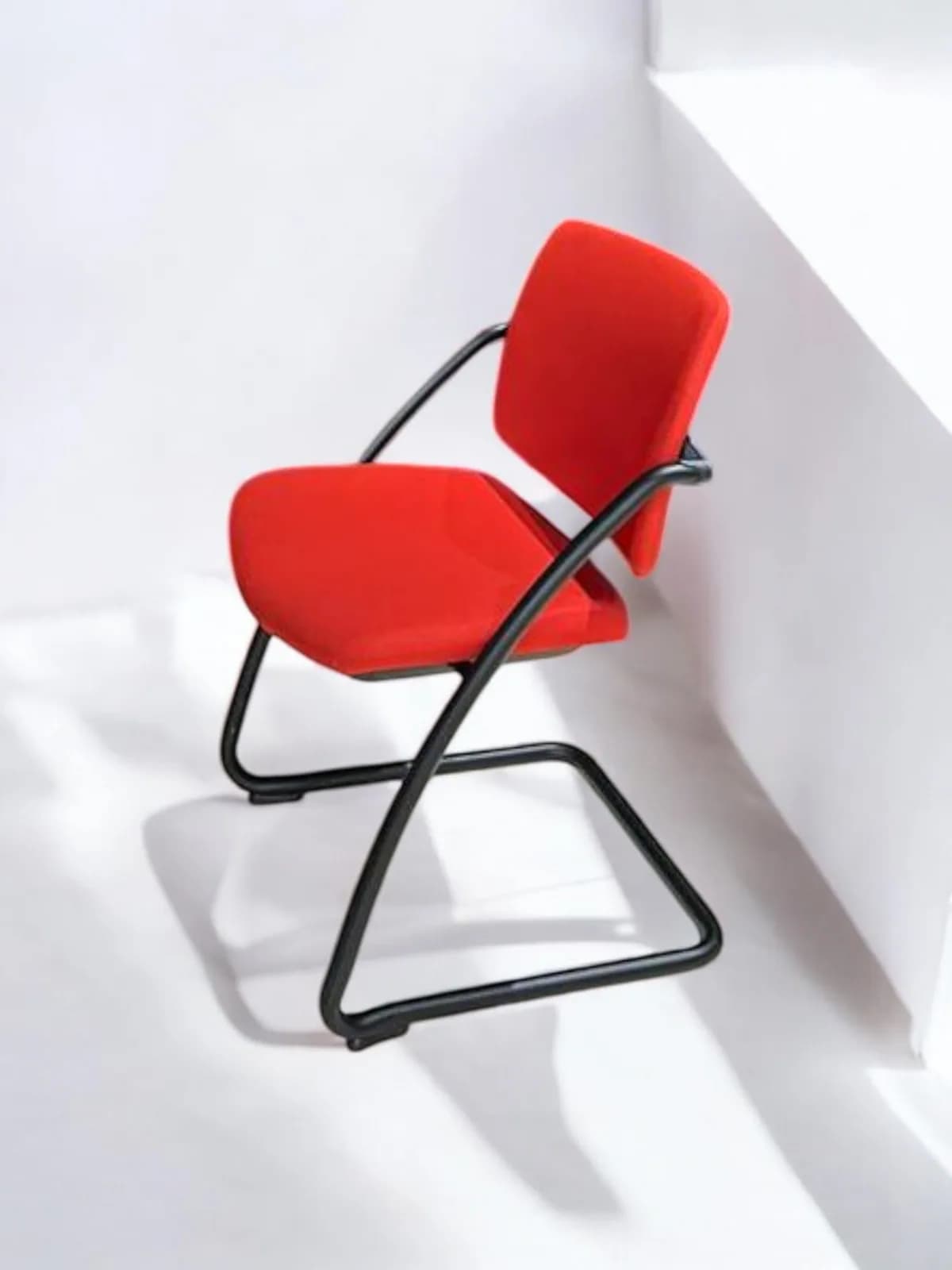 Chaise de bureau accueil Sesta Q-easy rouge Chaise de bureau accueil Sesta Q-easy rouge