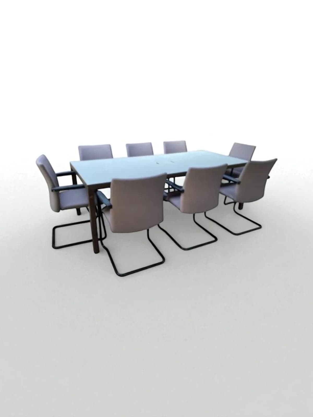 Table de Réunion 220x110cm – Élégance et Fonctionnalité pour 8 Personnes Table de Réunion 220x110cm – Élégance et Fonctionnalité pour 8 Personnes