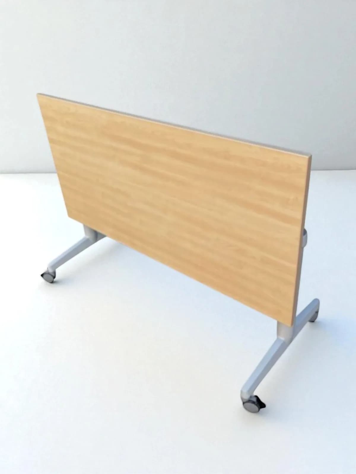 Table pliante Steelcase Flip Flop twin 140x70cm chêne Table pliante Steelcase Flip Flop twin 140x70cm chêne