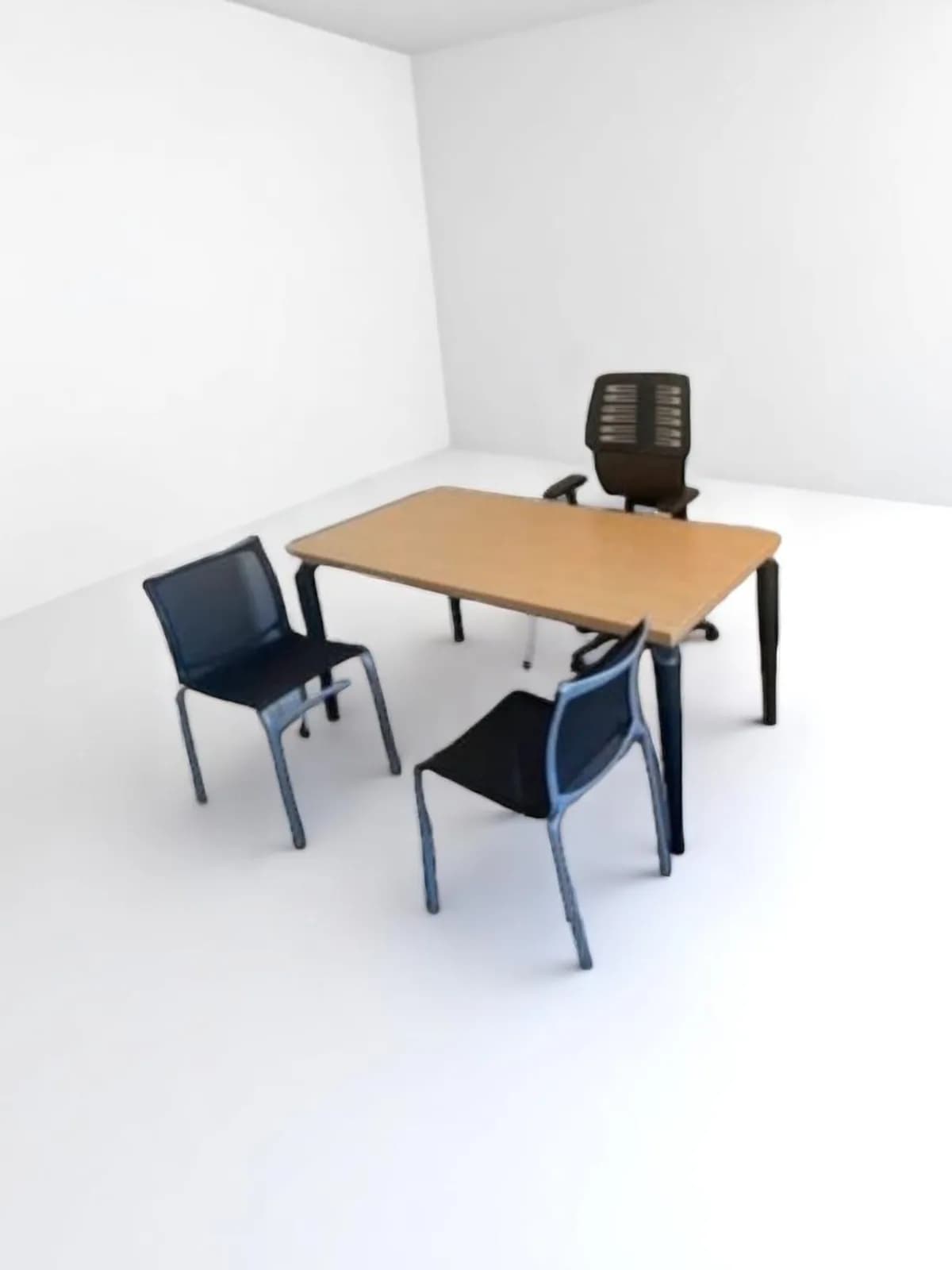 Bureau droit Samas 160x80cm Bureau droit Samas 160x80cm