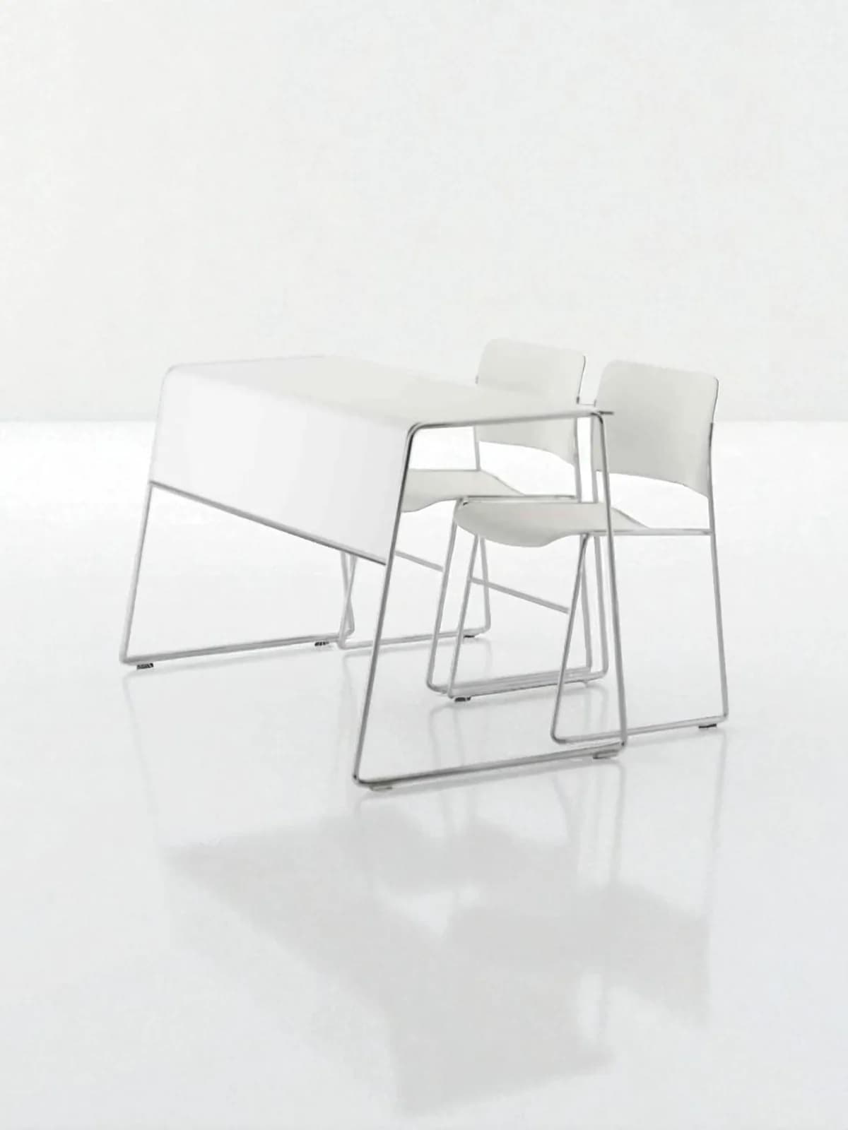 Table de formation Tutor HOWE empilable design blanc Table de formation Tutor HOWE empilable design blanc