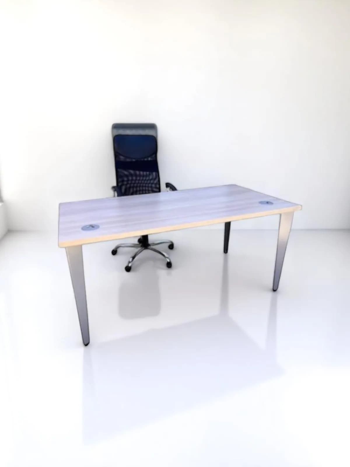 Bureau droit Magencia chêne 160x80cm Bureau droit Magencia chêne 160x80cm