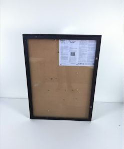 Tableau d’affichage vitrine pour documents d’intérieur