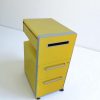 Meuble caisson de rangement Bisley mobile jaune
