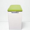 CAISSON AVEC COUSSIN D'ASSISE VERT
