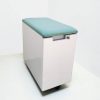 CAISSON AVEC COUSSIN D'ASSISE VERT EAU