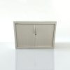 Armoire basse Steelcase 100x73cm blanche