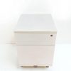 Caisson à roulette blanc en bois