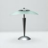 Lampe de bureau fluorescente Unilux Cristal gris métal – NEUF