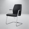 Chaise visiteur passe partout Sitland design italien cuir