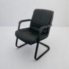 Chaise visiteur luge GRD simili cuir comfort