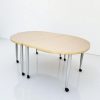 Table de Réunion Modulable Steelcase 140x200cm – 6 Places