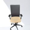 Chaise-a-roulette-Eurosit-ligne-S-beige