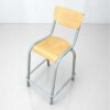 Chaise rehaussée Alta bois avec repose pied