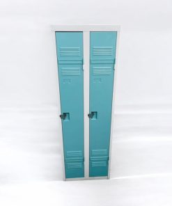 Armoire vestiaire 2 portes en métal atelier