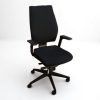 Fauteuil de bureau SEDNA SE512 tissu noir