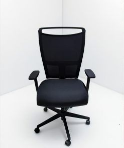 Chaise bureau Magencia for all mécanisme synchrone noir