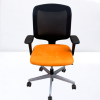 Siège ergonomique Giroflex 434 orange noir mesh