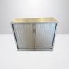 Armoire métal Magencia 120x100cm gris + clé